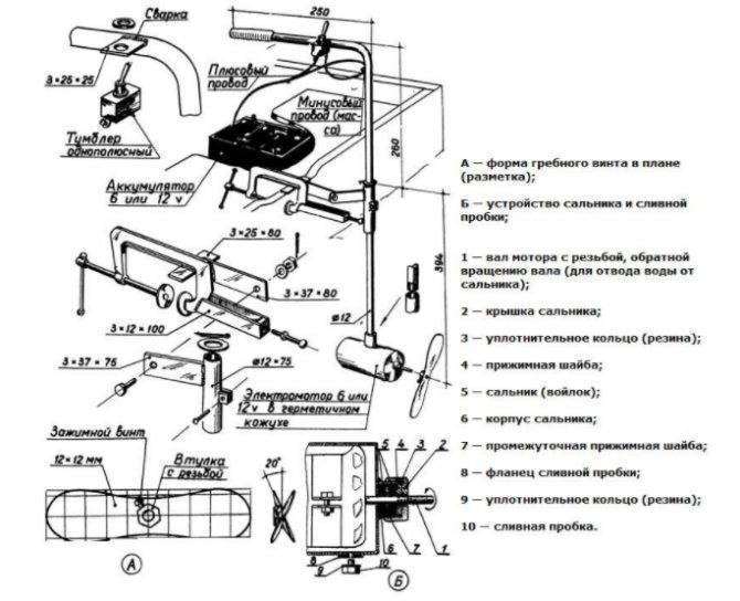 Как сделать лодочный мотор своими руками: чертежи, варианты сборок и рекомендации