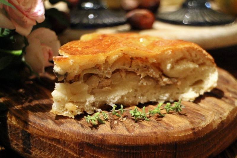 Пирог из щуки с картошкой готовим вкусно