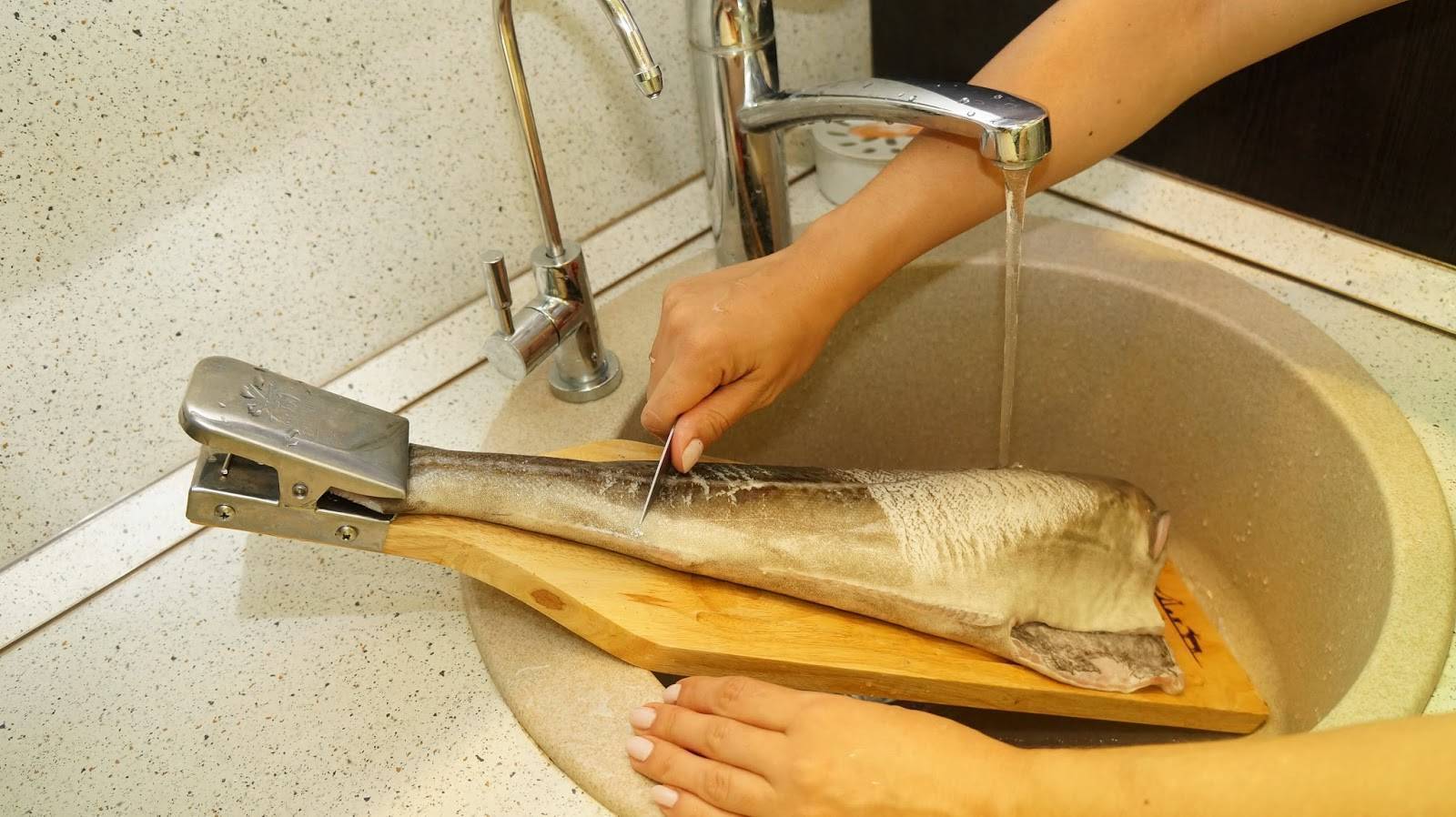Как почистить морского окуня в домашних условиях