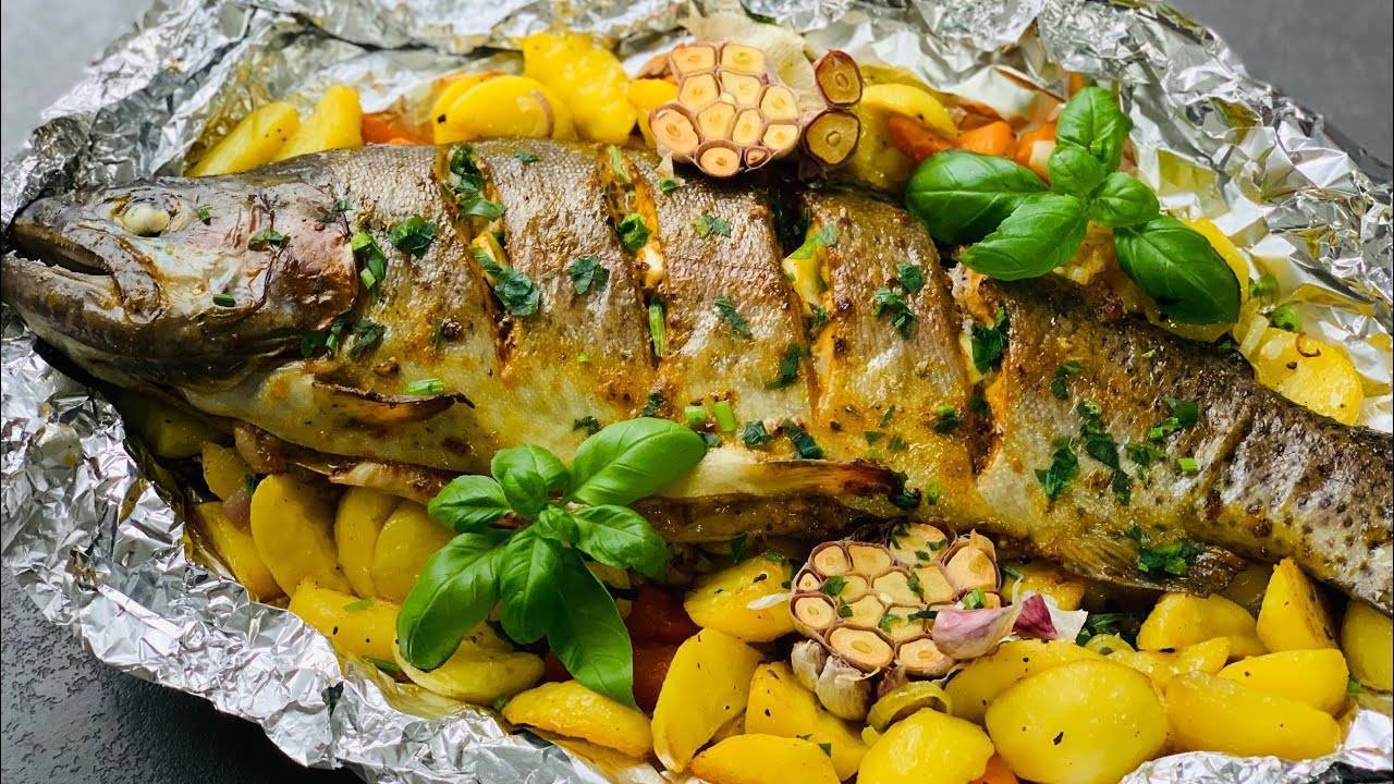 Рыба в духовке в фольге – рецепты приготовления