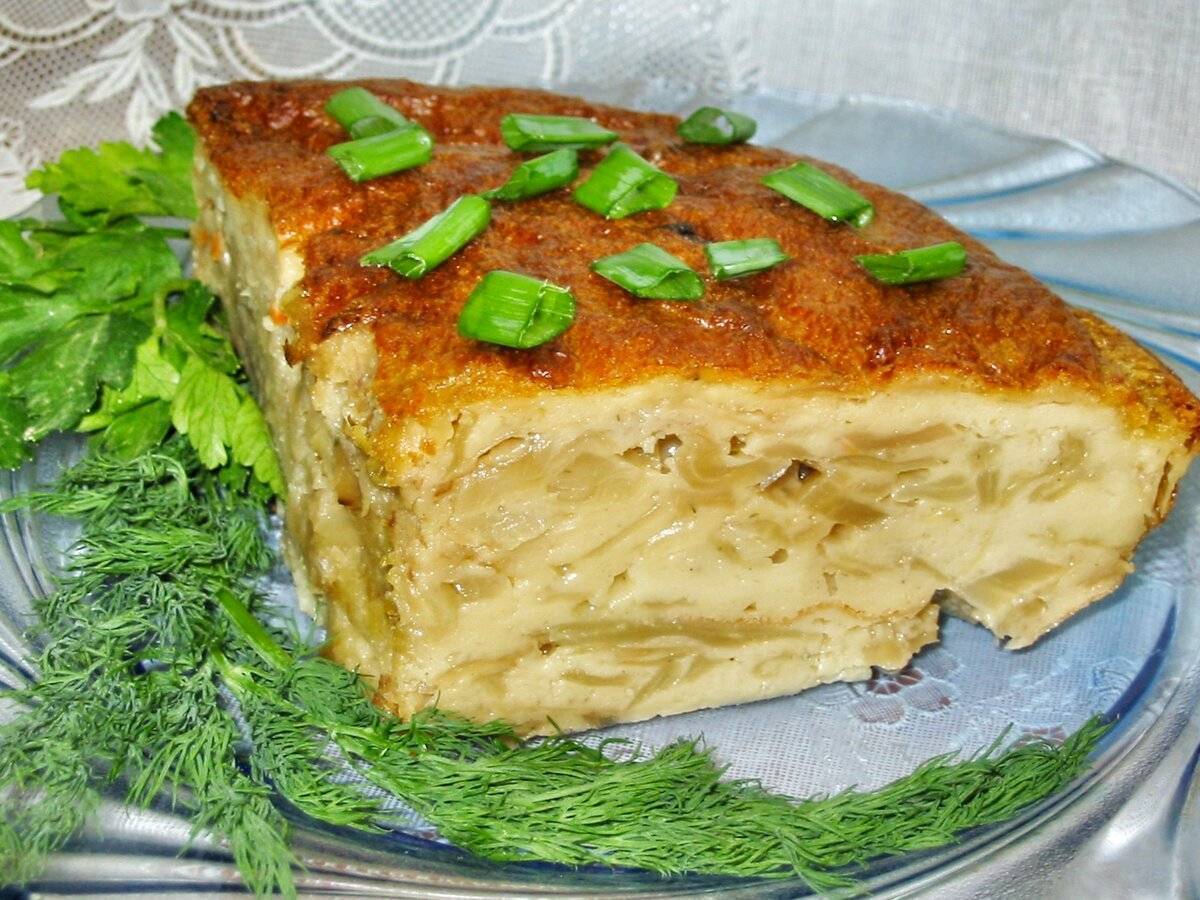 Вкусный заливной пирог с капустой на кефире рецепт с фото в духовке