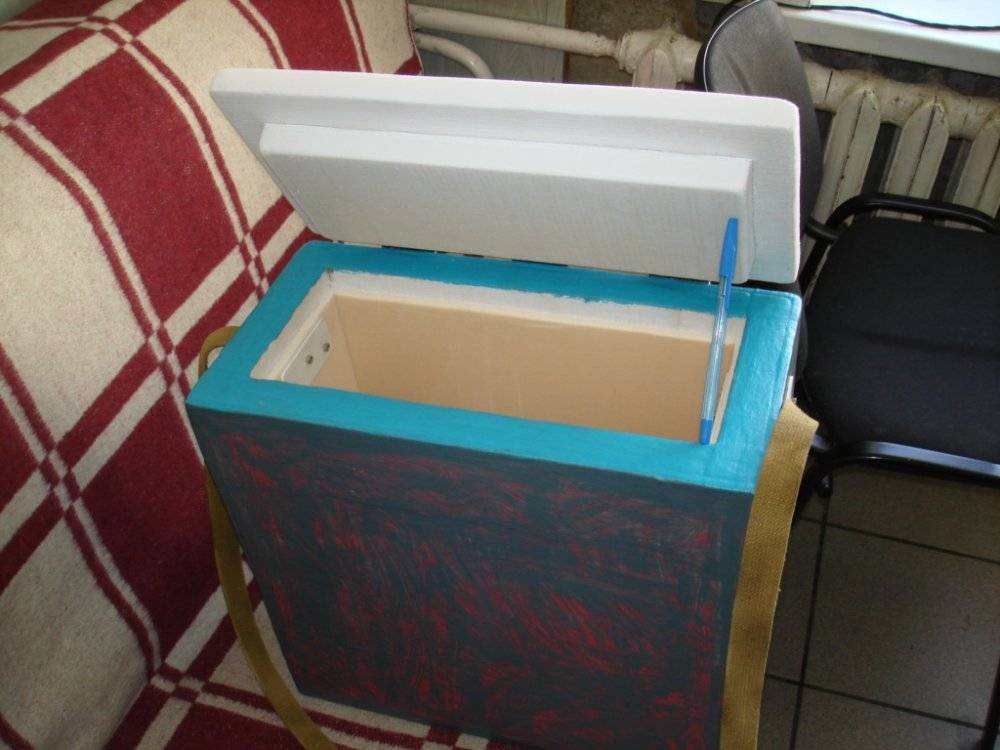 Ящик для зимней рыбалки своими руками: изготовление и доработка ящика из пенопласта и других материалов