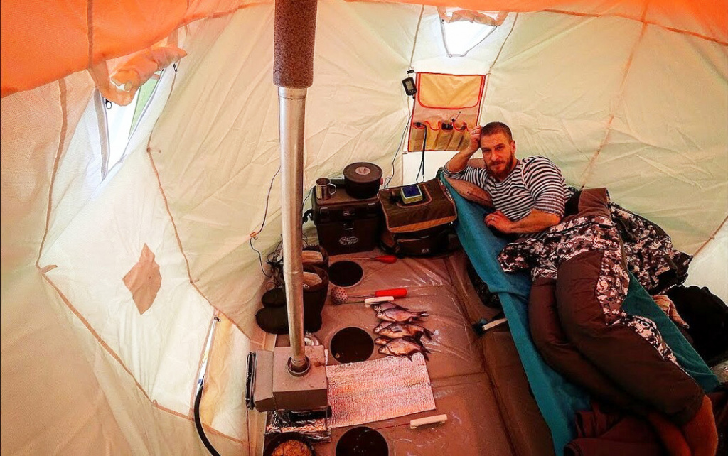 Печь в палатку – от простой до очень простой