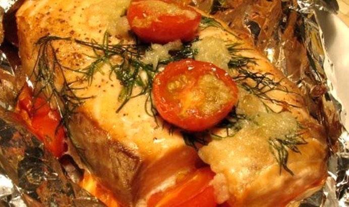 Семга с картошкой в духовке — пошаговый рецепт с фото