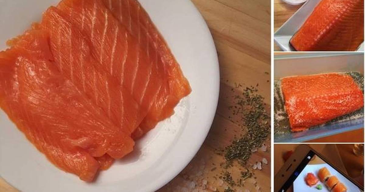 Посолить красную рыбу в домашних условиях классический рецепт с фото пошагово