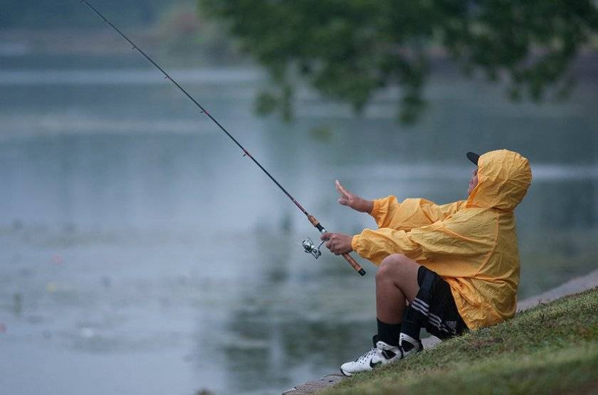 Рыбалка в дождь: клюет ли рыба на реке после дождя? клев карасей и окуня, карпа и сома. можно ли ловить форель в дождливую погоду?
