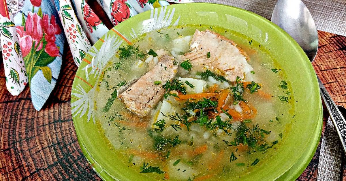 Рыбный суп из горбуши – пошаговый рецепт приготовления