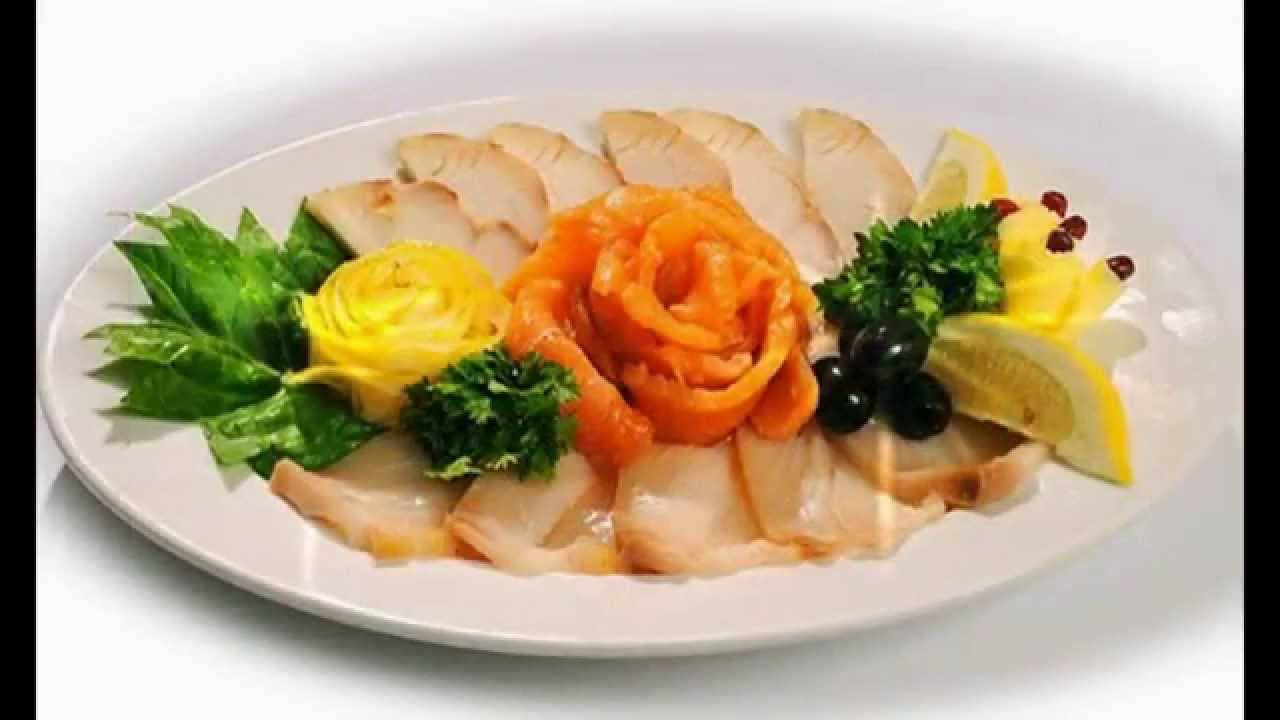 Нарезки из рыбы и морепродуктов идеи, красиво оформленные рыбные тарелки