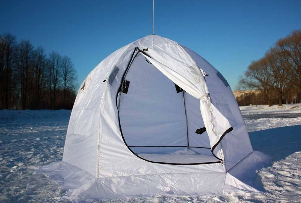 Выбор самой лучшей палатка для зимней рыбалки: устройство куб или зонтик, обзор с видео