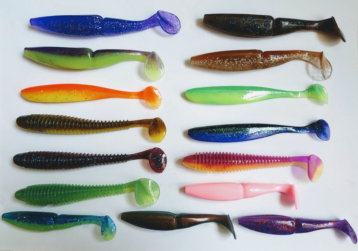 Съедобная резина для рыбалки: виды и особенности применения