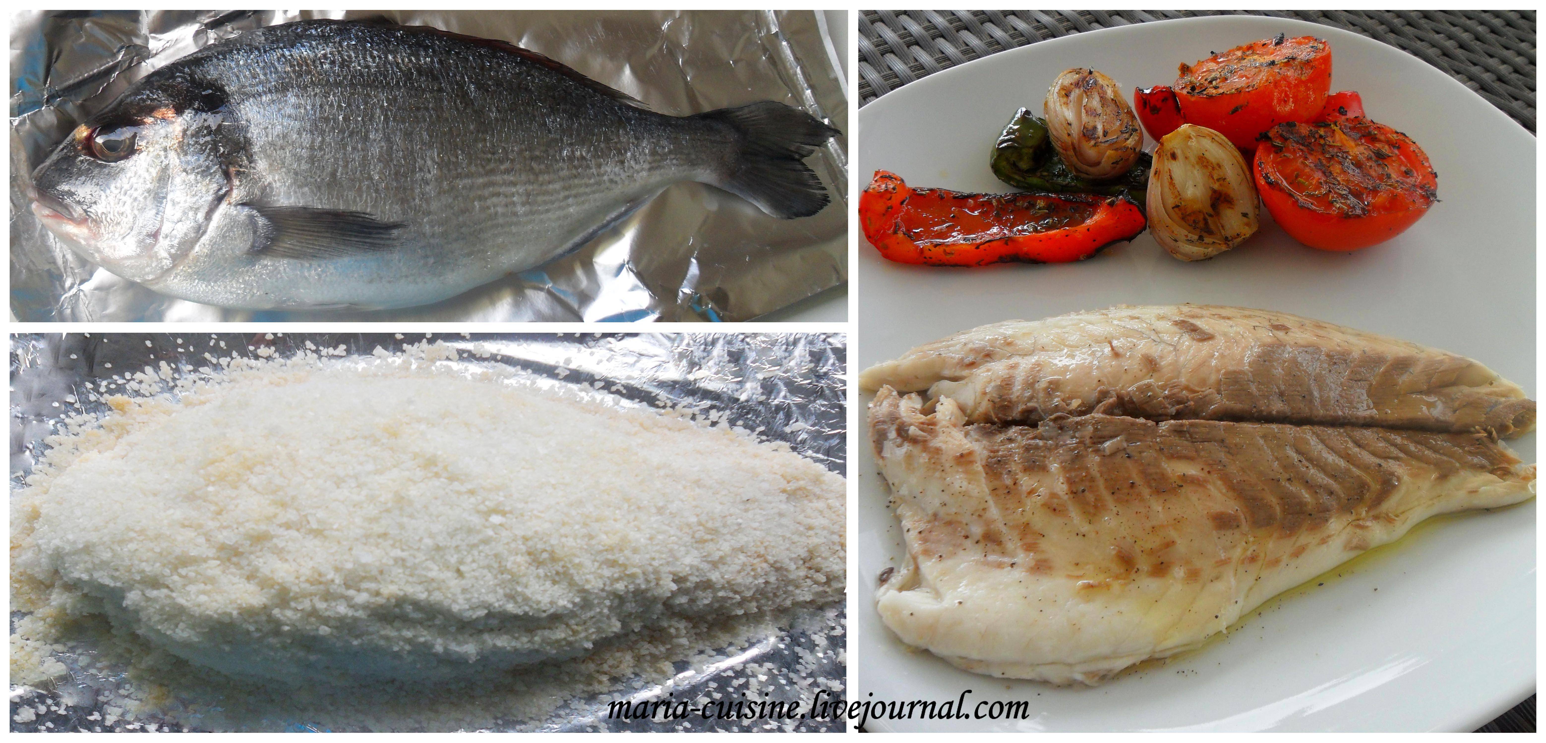 Запеченная в соли рыба — пошаговый рецепт с фото