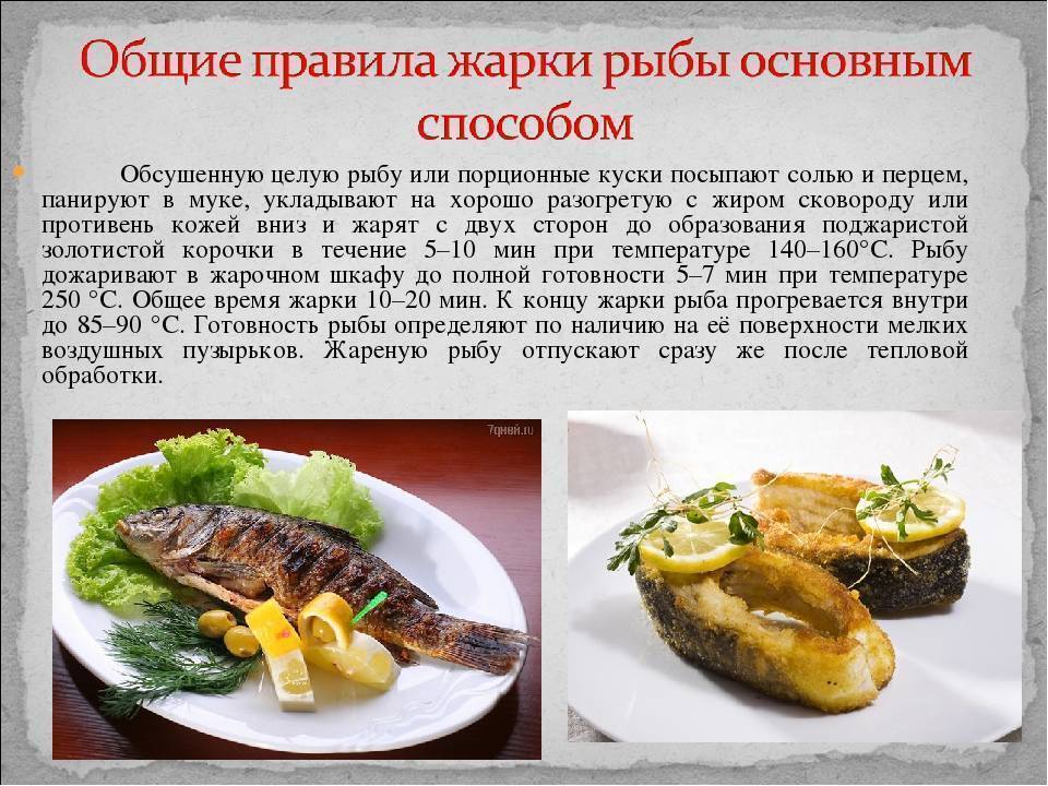 Схема приготовления рыбы фаршированной порционными кусками