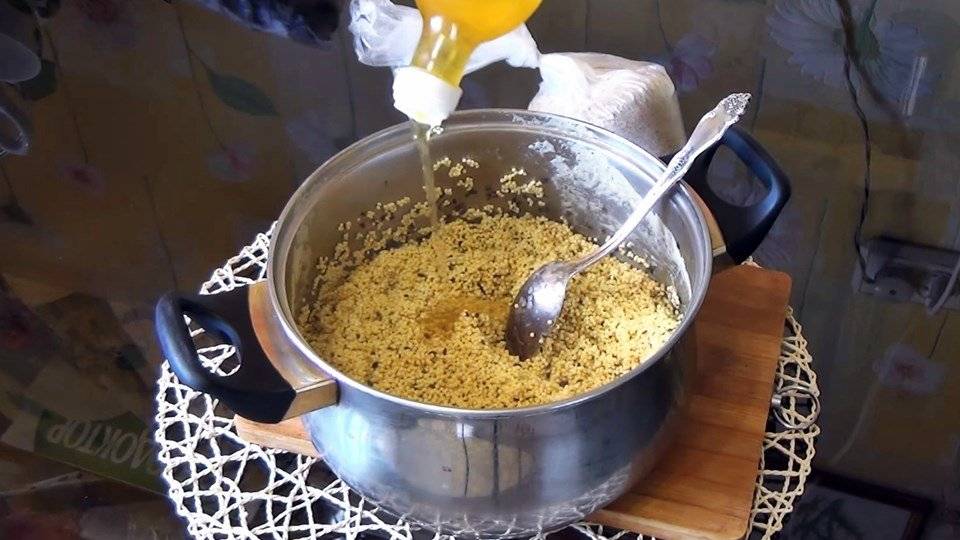 Как варить пшеничную кашу на воде пропорции