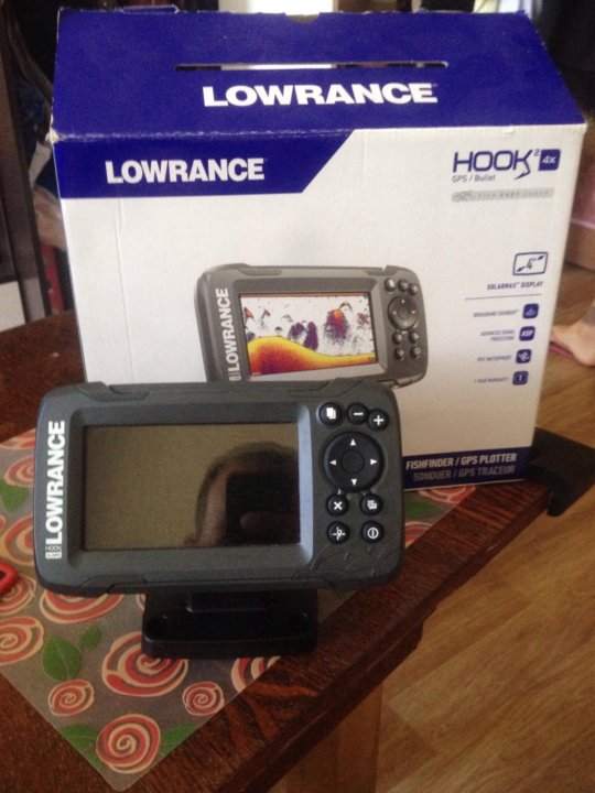 Эхолот lowrance hook2 4x bullet