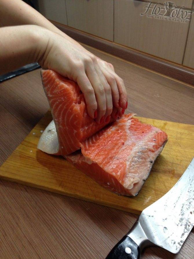Как разделывать лосося (с иллюстрациями) - wikihow