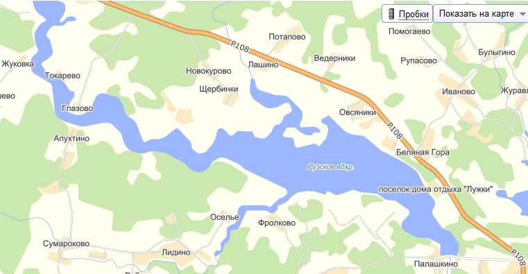Бесплатная рыбалка на можайском водохранилище карта
