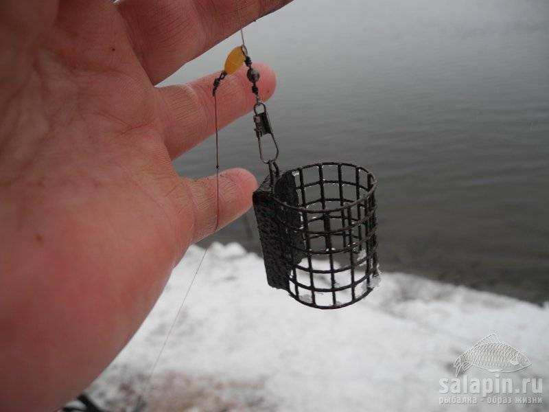 Мягкая кормушка для рыбалки - своими руками из сетки