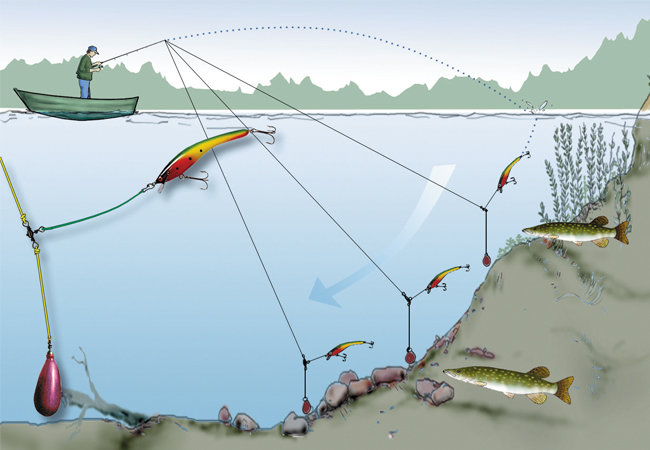 Отводной поводок и проводка, которая приносит рыбу на каждом забросе